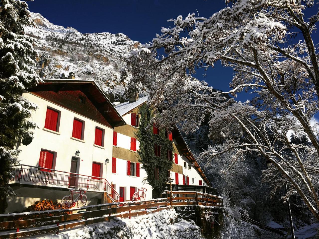 Hotel Au Bon Accueil Les Deux Alpes Exterior photo
